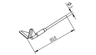 Насадки для выпаивания Ersa 452QDLF200 (422QD4)