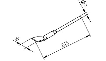Насадки для выпаивания Ersa 452FDLF100 (422FD1)