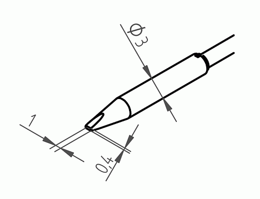 Насадки для выпаивания Ersa 462CDLF010