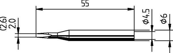 Жало паяльное Ersa 162KD