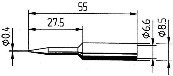 Жало паяльное Ersa 832UDLF
