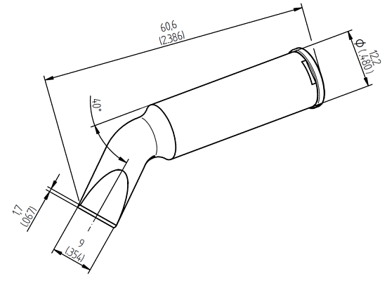 Насадка Ersa 242SDLF90